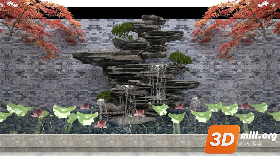 Rockery Skp Files